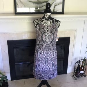 INC Pagoda Paisly Dress